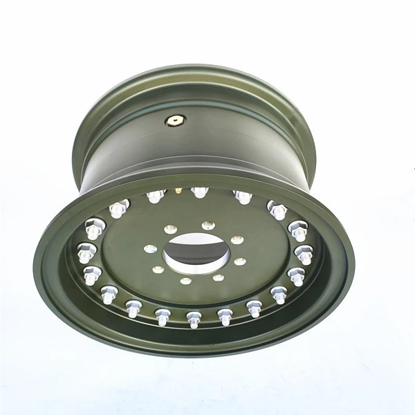 Forged Beadlock Military Style Wheels For Trucks